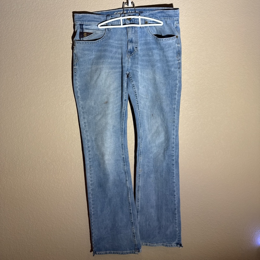 Cody James Light Wash Bootcut Jeans | Men’s 33x36 | Western Style 👖🤠